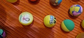 18 Pezzi Palle Rimbalzanti Colorate per Bambini