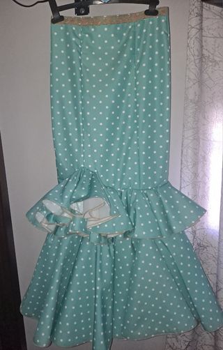 Lote vestidos de flamenca madre e hijos