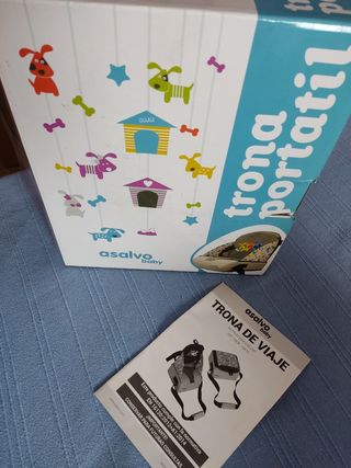 Trona portátil plegable