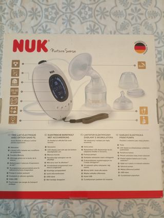 Sacaleches eléctrico Nuk Nature Sense