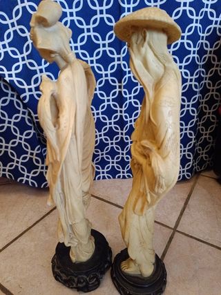 Statue cinesi vintage