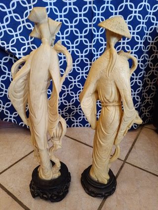 Statue cinesi vintage