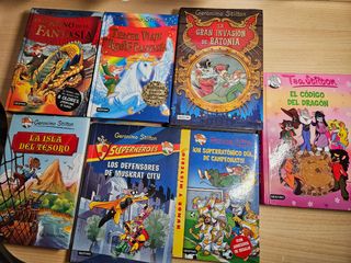 Colección de 7 libros Geronimo Stilton