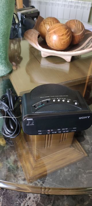 Sony Radio despertador de sobremesa