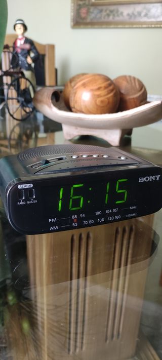 Sony Radio despertador de sobremesa