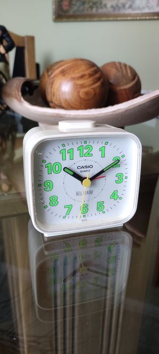 Casio radio reloj despertador