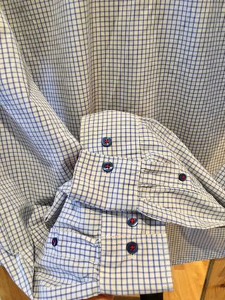 Camisa cuadros azules Hampton Republic - XXL
