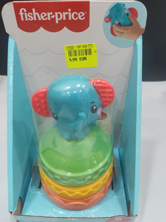 Fisher-Price Elefante apilador Juguete Educativo c