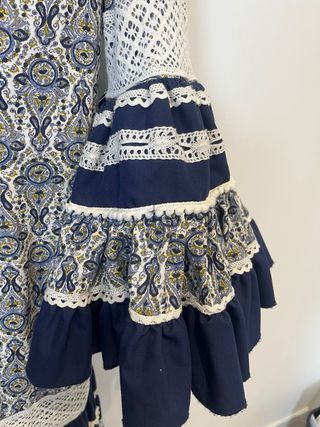 Traje flamenca canastero 