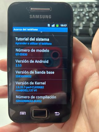 Vendo Samsung GT-S5830