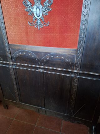 Puerta decoración perchero.