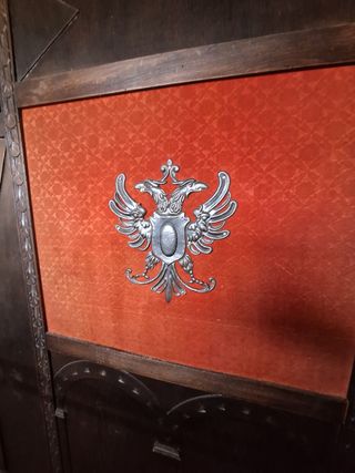 Puerta decoración perchero.