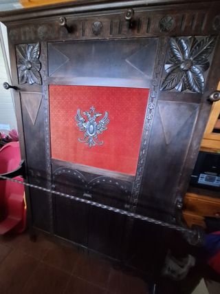 Puerta decoración perchero.