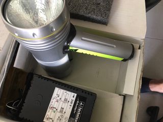 Due torce subacque ALULIGHT, mod 50/02 e 35 magnum