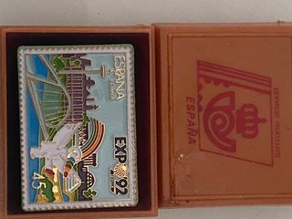Pins del sello de la expo-92