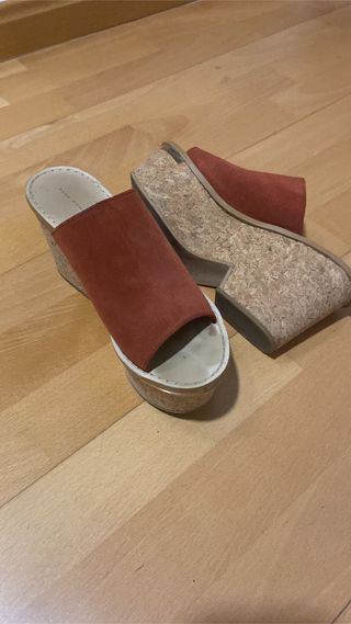 sandalia zara plataforma 