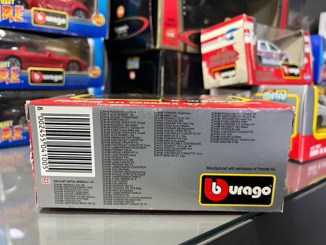 Porsche 911 Carrera 97 Bburago Scala 1/43 4118