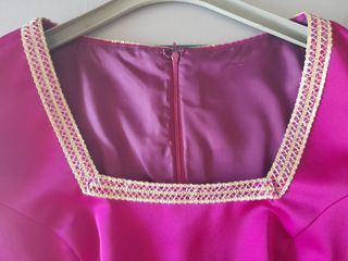 Vestido de fiesta/coctel, hecho a mano