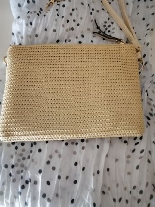 Bolso tipo rafia