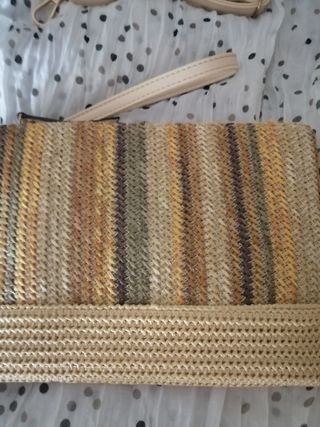 Bolso tipo rafia