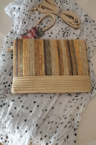 Bolso tipo rafia