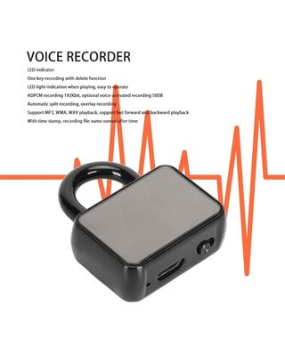 Grabadora de Voz ESPIA Activacion por voz.