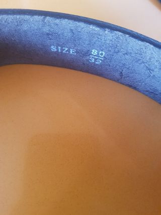 cinturón levis negro