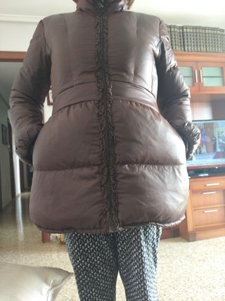 Chaqueta de plumas talla mediana