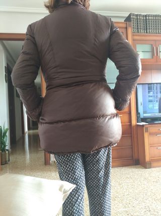 Chaqueta de plumas talla mediana