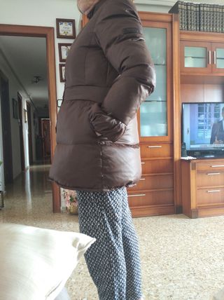 Chaqueta de plumas talla mediana