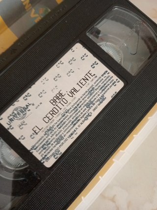 VHS babe el cerdito valiente