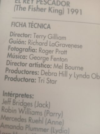VHS el rey pescador