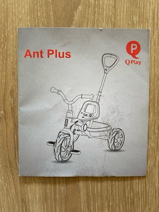 Triciclo plegable Ant Plus Q Play nuevo