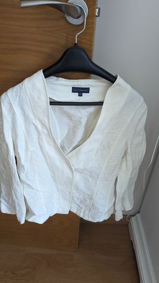 Traje blanco mujer Adolfo Domínguez