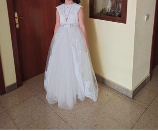 Vestido primera comunión blanco