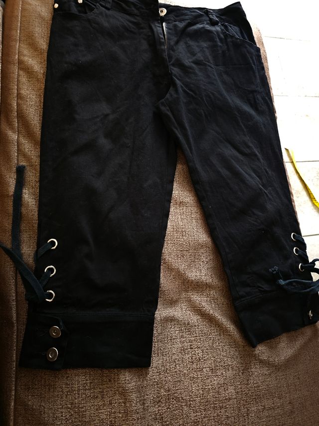 Pantalone pinocchietto a 3/4  / Cotone