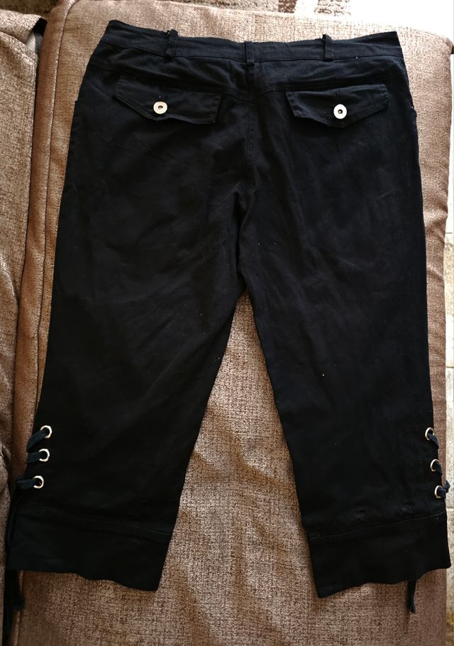 Pantalone pinocchietto a 3/4  / Cotone