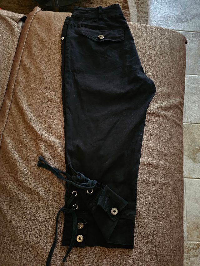 Pantalone pinocchietto a 3/4  / Cotone