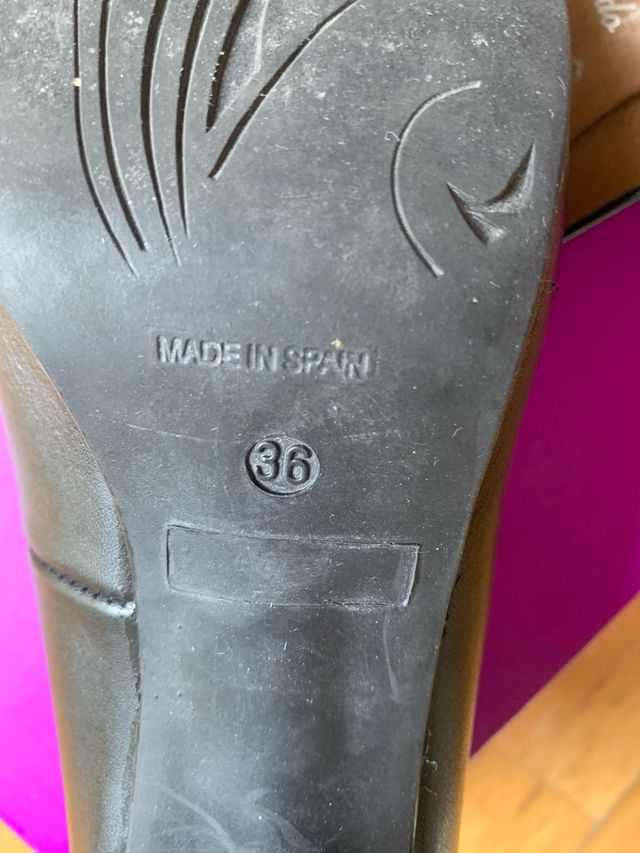 Zapatos tacón salon