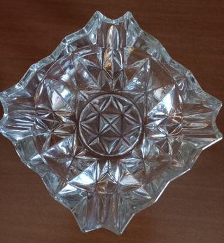 Posacenere in cristallo Vintage anni '60