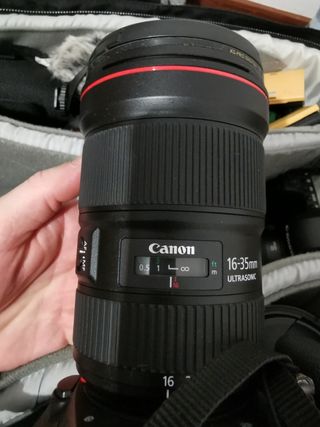 Objetivo Canon 16 35 lll