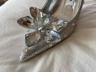 Zapato de tacón cristales Talla 38