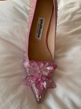 Tacones cristales Talla 39