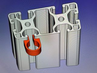 Guida per tubo corrugato con un diametro di 16 (10 unità)
