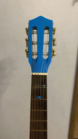Guitarra Clásica Azul