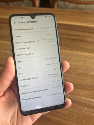 Huawei P30 lite 64GB . Libre