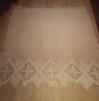 Cortina crochet estilo ibicenco