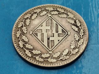 🪙 1 peseta de Barcelona de José Napoleón, 1812