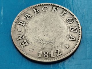 🪙 1 peseta de Barcelona de José Napoleón, 1812