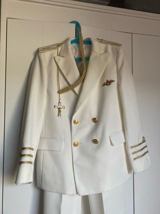 Traje comunion niño talla 9 años